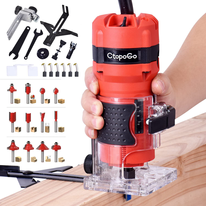 Trimmer Wood Palm Router 30000R/MIN Joiner Electric Tools 1/