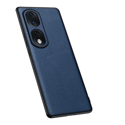 For Honor 80 80 Pro New GENUINE LEATHER Camera Lens Frame Back Case Cover