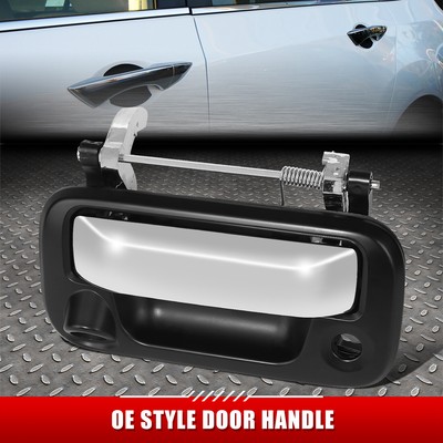 ДЛЯ 10-16 F150 F250-F550SD РУЧКА ЗАДНЕЙ ДВЕРИ С ЧЕРНОЙ/ХРОМИРОВАННОЙ ГРУНТОВКОЙ