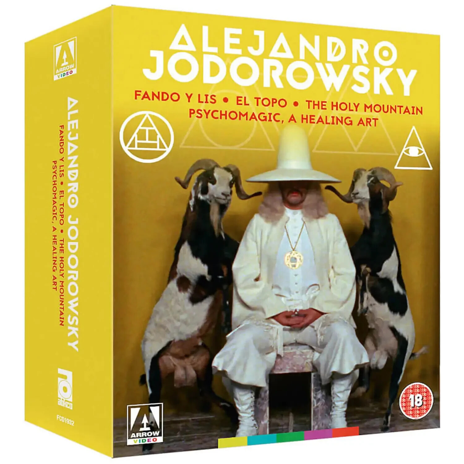 EL TOPO / HOLY MOUNTAIN DVDセット The Films of Alejandro Jodorowsky: Holy Mountain / Fando y