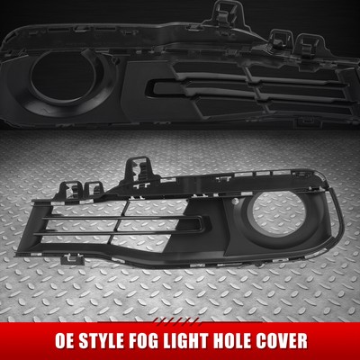 Для 16-18 BMW 320i 328d 328i 330i 340i Черная рамка противотуманной фары со стороны водителя