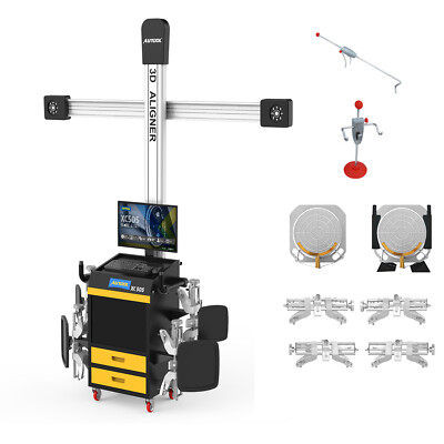 3D Fully Automatic Wheel Alignment Machine Car Tire  Wheel Aligner System Tool 