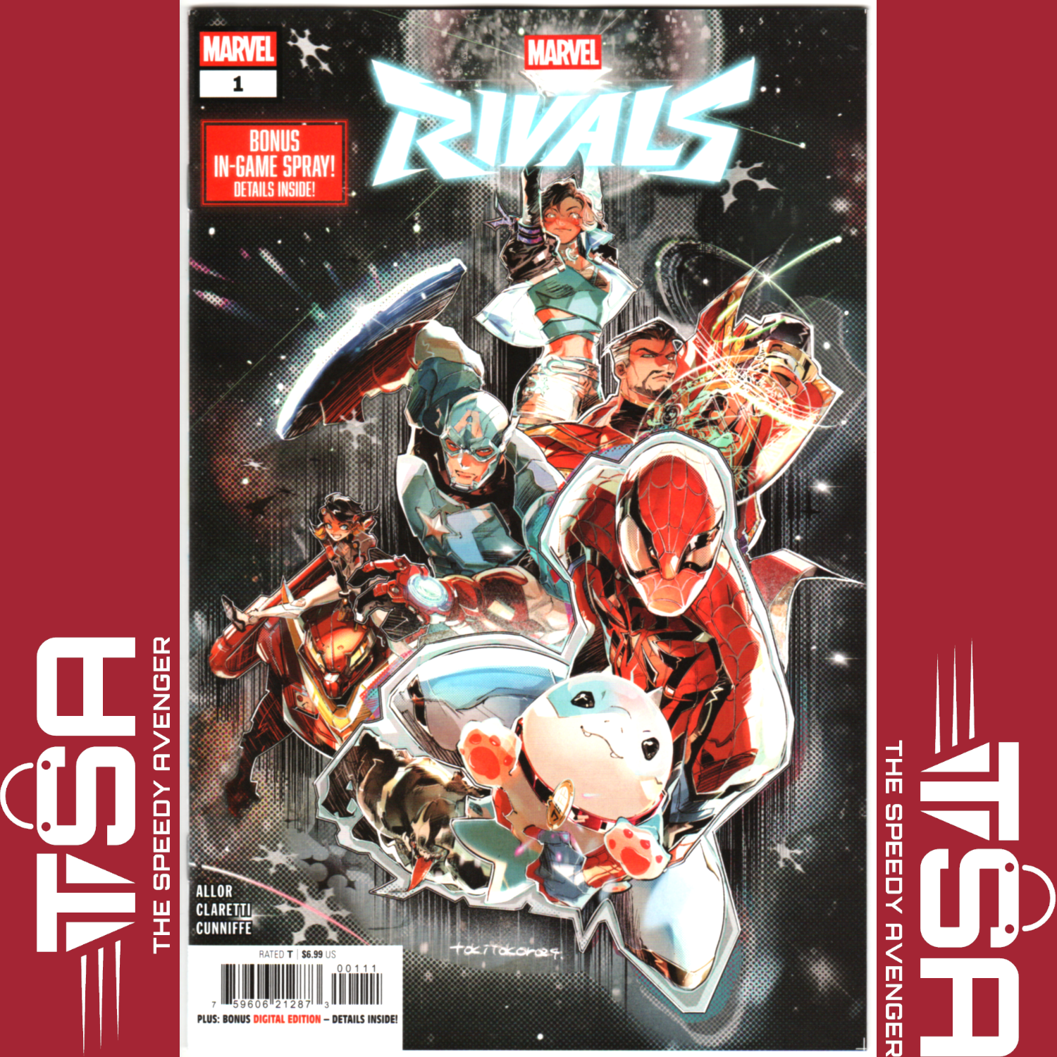 MARVEL RIVALS #1 Tikitokoro Regular Cover A With Code Included Netease 2025