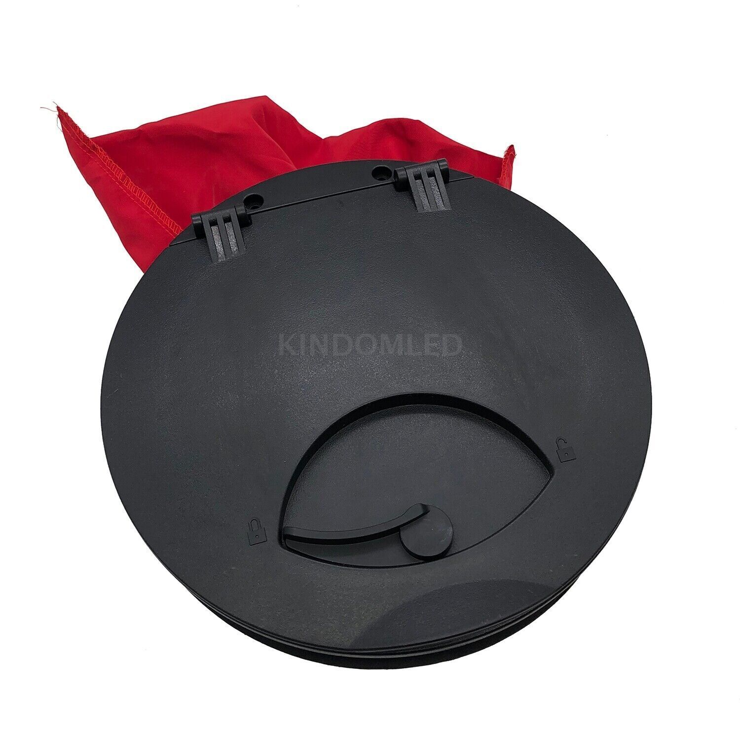 8'' ID Hatch Cover Deck Plate Kit W/ Storage Bag & Screws For Marine Boat Kayak