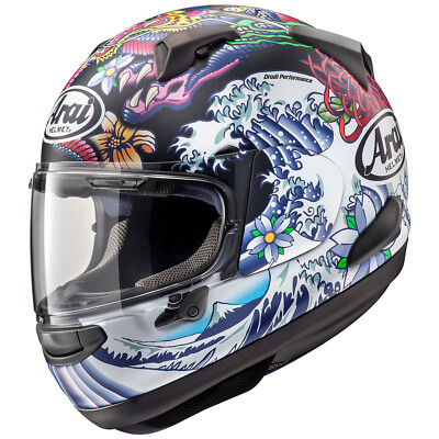Arai Quantum-X Oriental Street Motorcycle Helmet - Black - CHOOSE SIZE