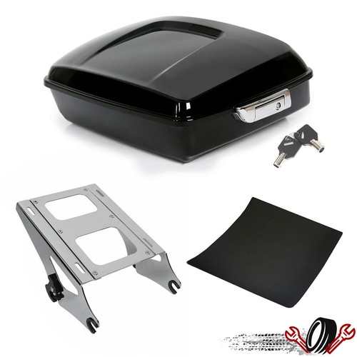 Нарезной багажник Tour Pack с монтажной стойкой для Harley Road King Street Glide 14-24