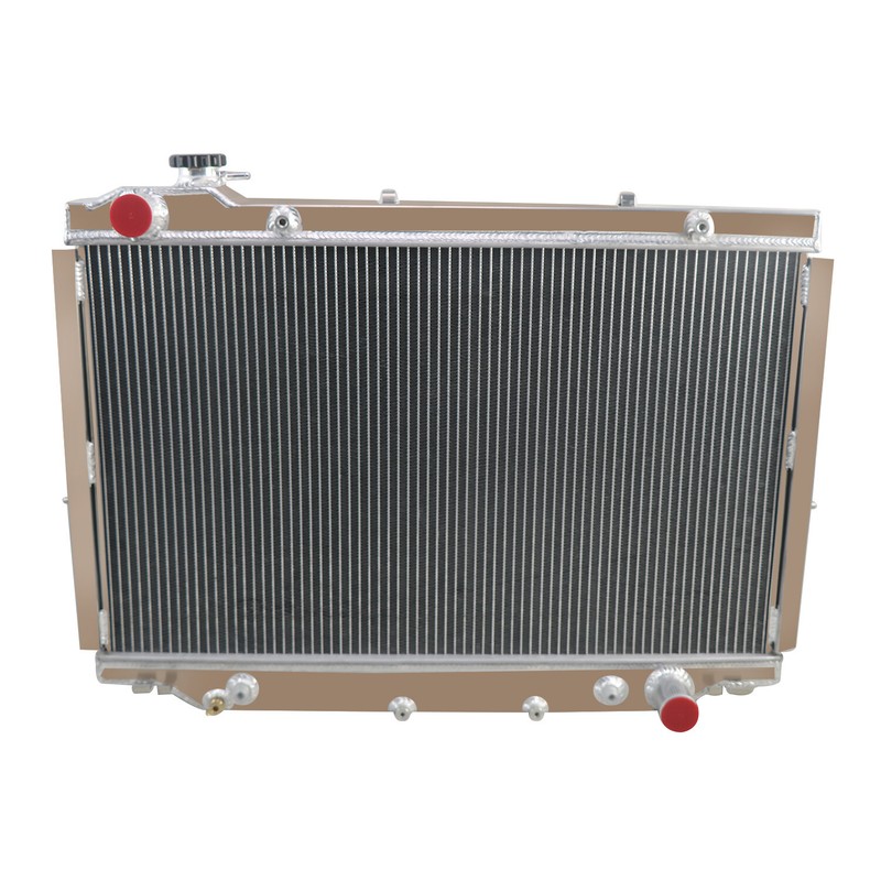 4Row Aluminum Radiator FOR TOYOTA LANDCRUISER 80 SERIES FZJ80 Petrol 4.5L MT eBay