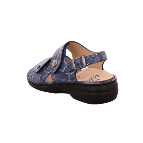 FINNCOMFORT FINNCOMFORT DAMEN SANDALETTEN 02560-637430 MILOS BLAU 669439