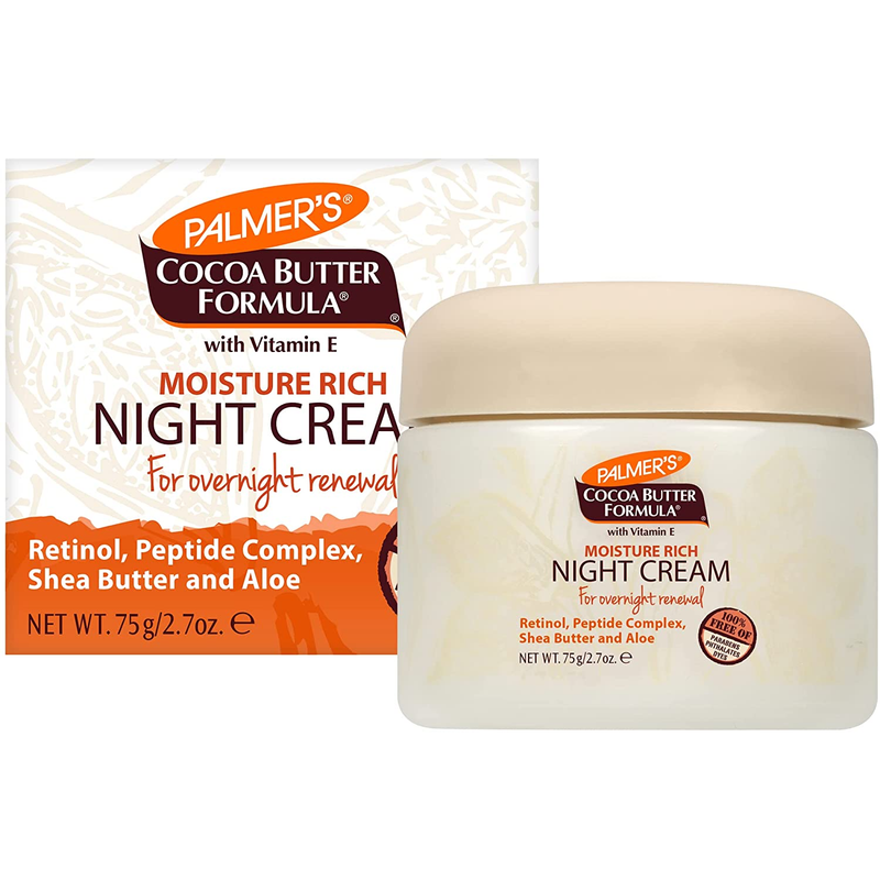 Palmers Cocoa Butter Formula With Vitamin E Moisture Rich Night Cream, 2.7 Oz
