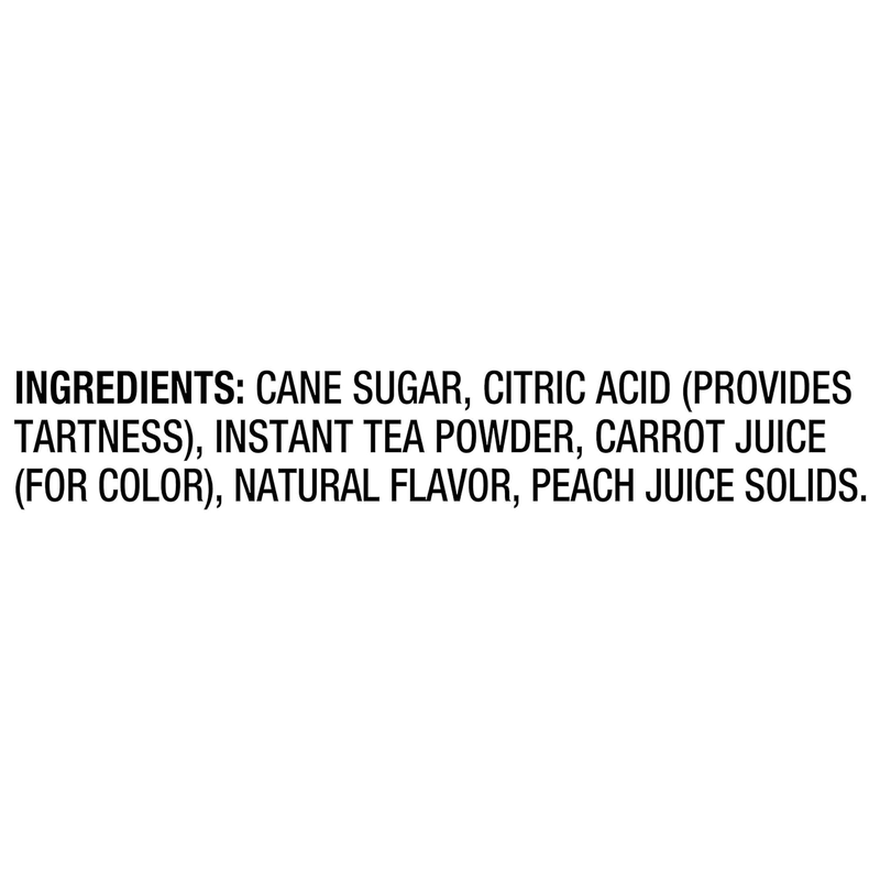 Peach Iced Tea Mix, Sweetened, Makes 10 Quarts (Pack of 6)