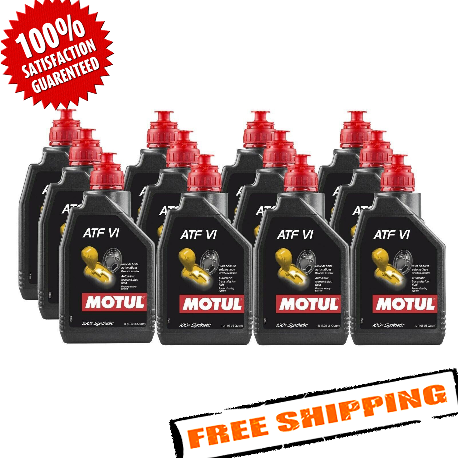 you.is　② Motul 105774 ATF VI Automatic Transmission Fluid - Set of 12
