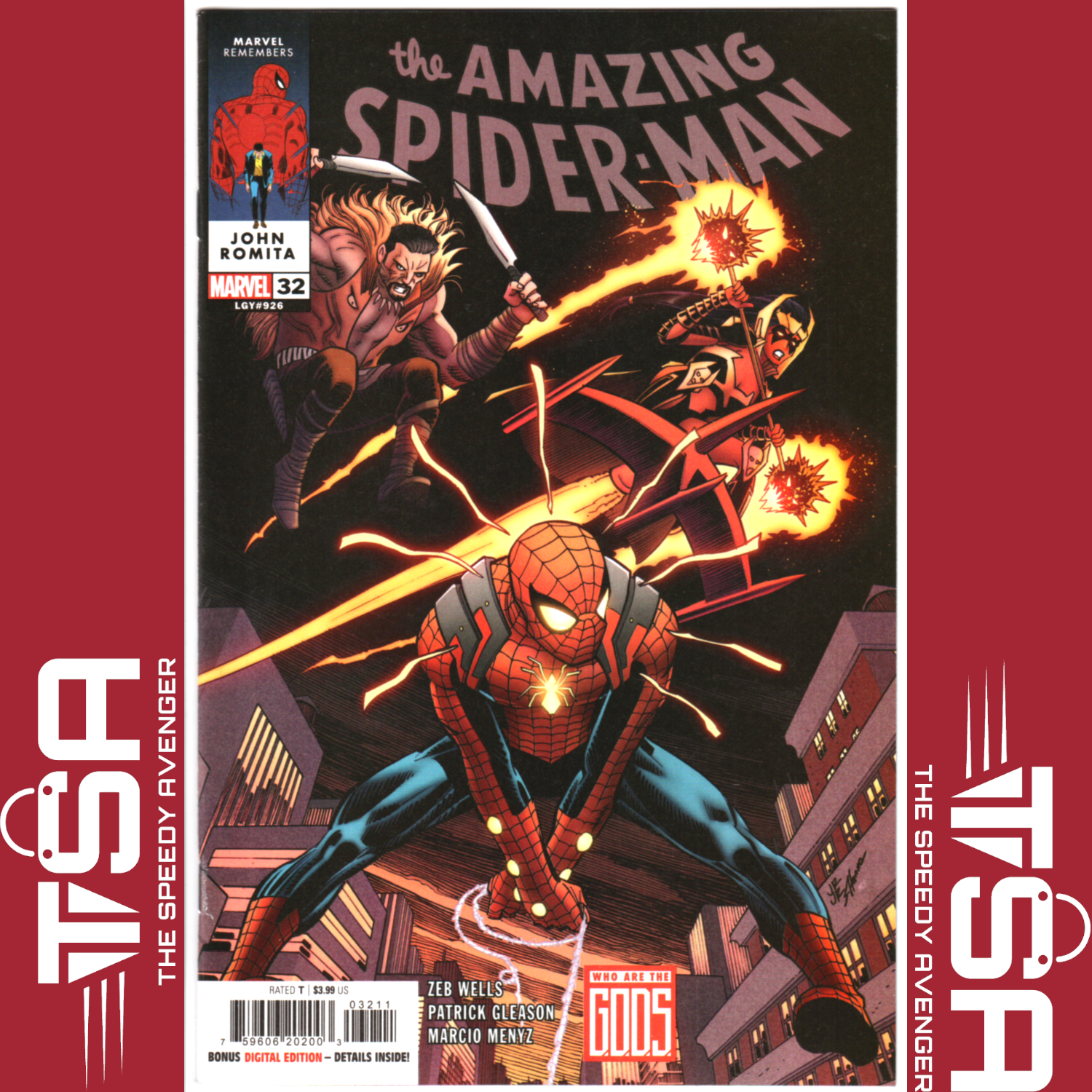 AMAZING SPIDER-MAN #32 (Vol 6) John Romita Jr. Regular Cover 2023 Marvel Comics