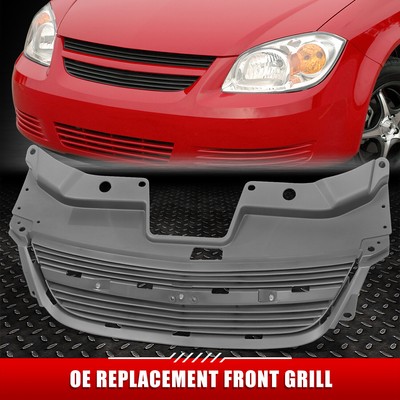 Для 05-07 Chevy Cobalt SS с нагнетателем в стиле OE Матово-серая передняя верхняя решетка радиатора