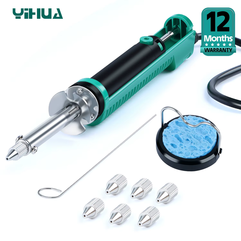 30W 929D-V Electric Vacuum Desoldering Iron Suction Pump Iron Gun Soldering Repa