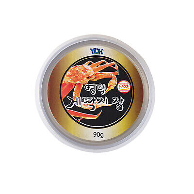 90g Korean Fermented Crab Paste Canned seafood Crab guts paste