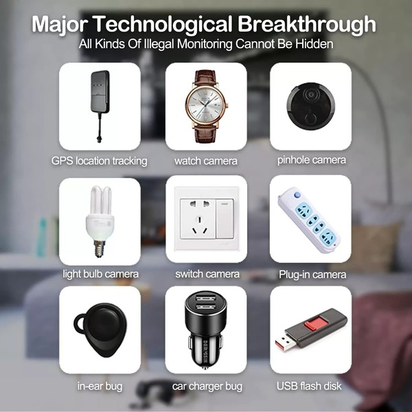 Anti-Spy Hidden Camera Detector Prevent Monitoring Wireless RF Signal Finder Pen - Image 7