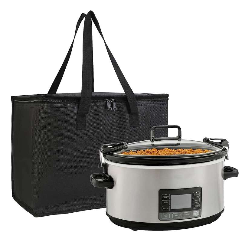 Carrier Bag Insulated Oval Cooler Slow Cooker Travel Insulated Bags Boa