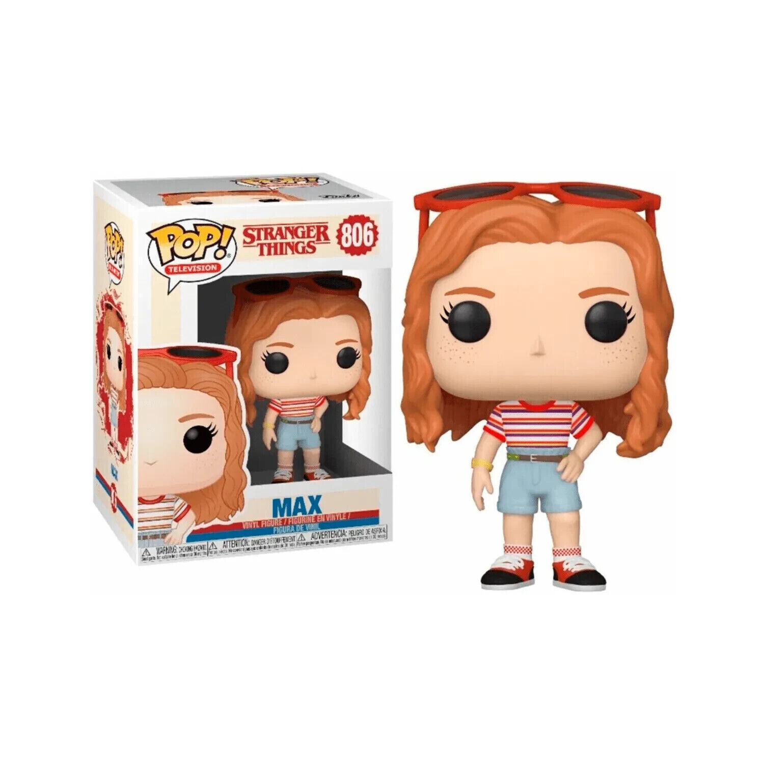 MAX MAYFIELD #806 FUNKO POP VINYL FIGURE STRANGER THINGS MAX MAYFIELD #806 FUNKO POP VINYL FIGURE STRANGER THINGS