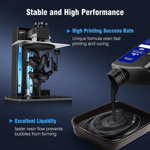 JAYO 10KG ABS-Like/Water Washable/Standard Resin 1KG/SET 405nm 3D Printer Resin