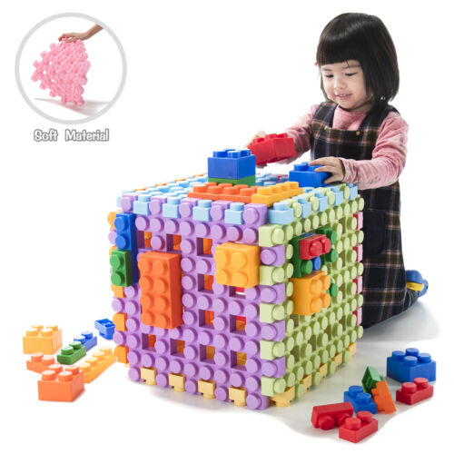 UNiPLAY Waffle Play Soft Building Blocks for Ages 3 Months & Up Kids