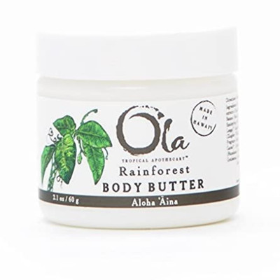 Ola Tropical Apothecary Rainforest Body Butter with Pure Tropical Oils and