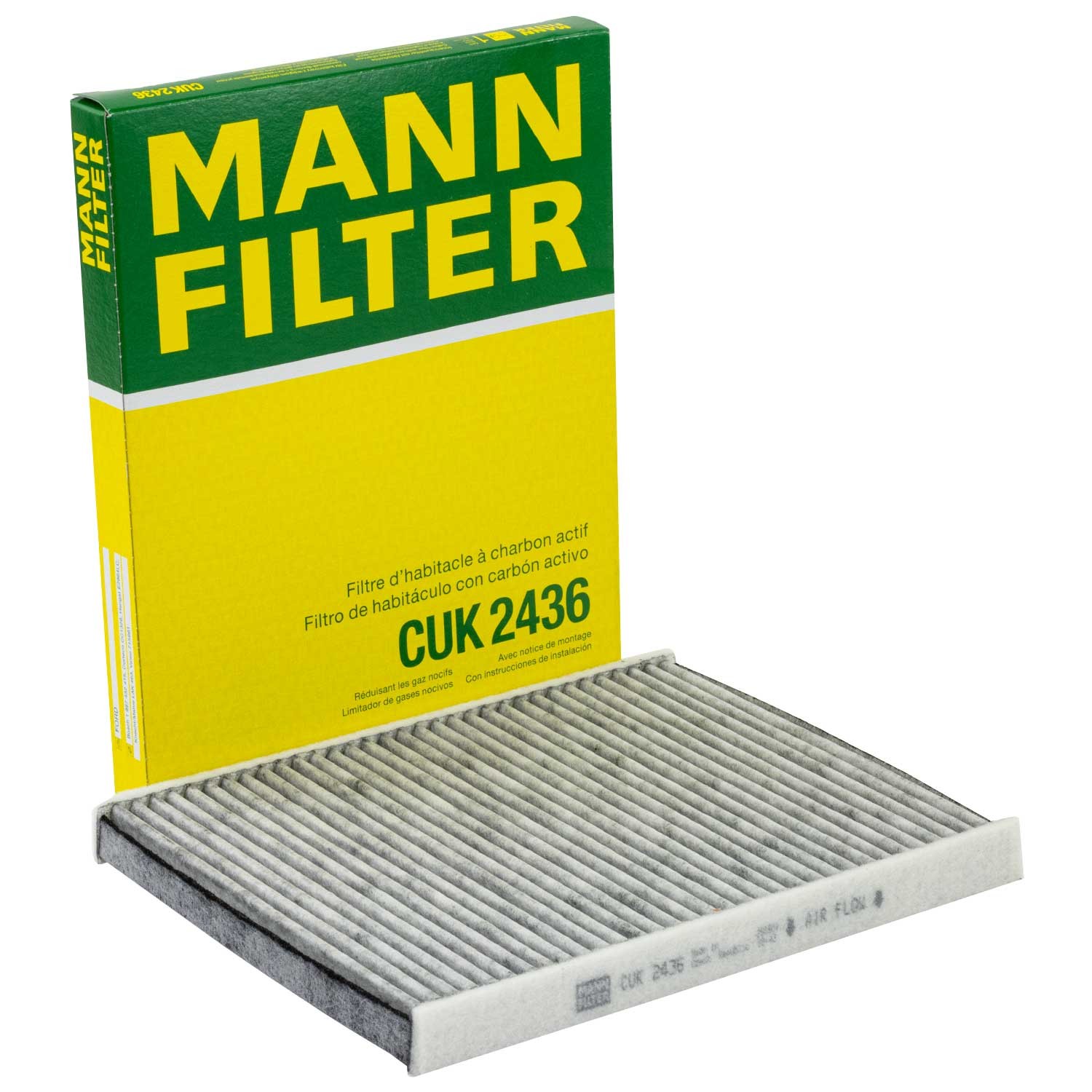 Innenraumfilter Mann CUK 2436 für Ford Fiesta VI B-Max Transit Puma Ecosport