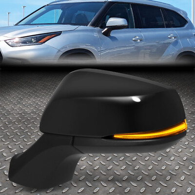 [Power+Heated+Turn Signal] For 20-24 Toyota Highlander Driver Side Door Mirror
