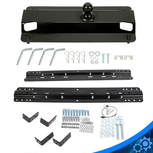 Шаровая пластина с гусиной шеей для крепления направляющих 5-го колеса, Переходник с гусиной шеей для сцепного устройства прицепа