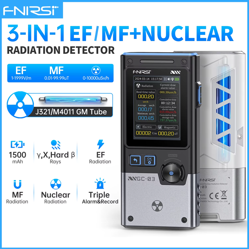 GC-03 3-IN -1 NR+EF+MF Detection Tool, Environmental Monitoring, Pollution Monit