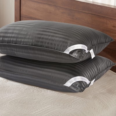Basic Beyond Bed Pillows for Sleeping - King Size Pillows Set of 2 - Luxury Hote