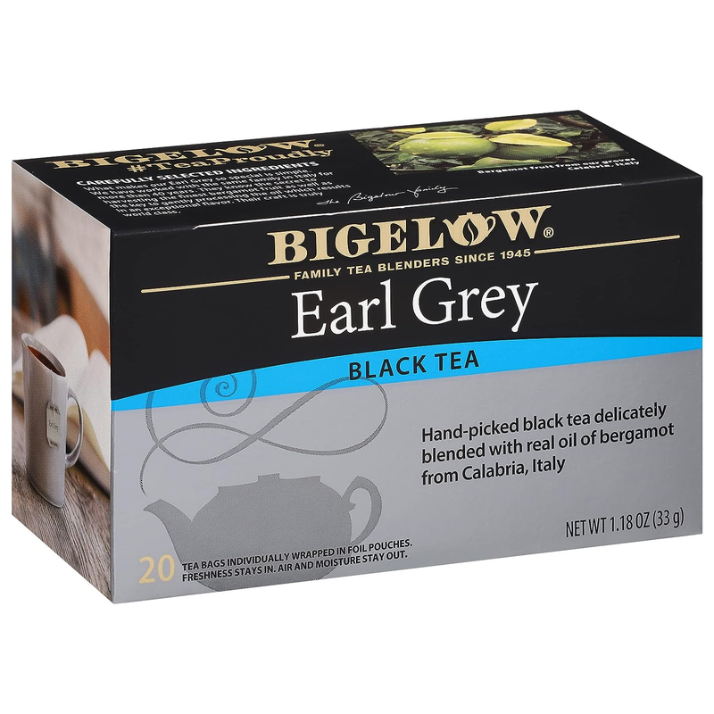 , Caffeinated Black Tea Bags, 120 Total Tea Bags, 20 Count (