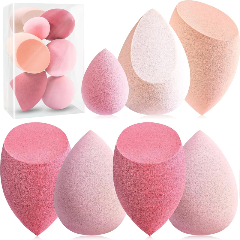 Makeup Sponge Set  Blender Sponges 7 Pcs for Liquid, Cream and...