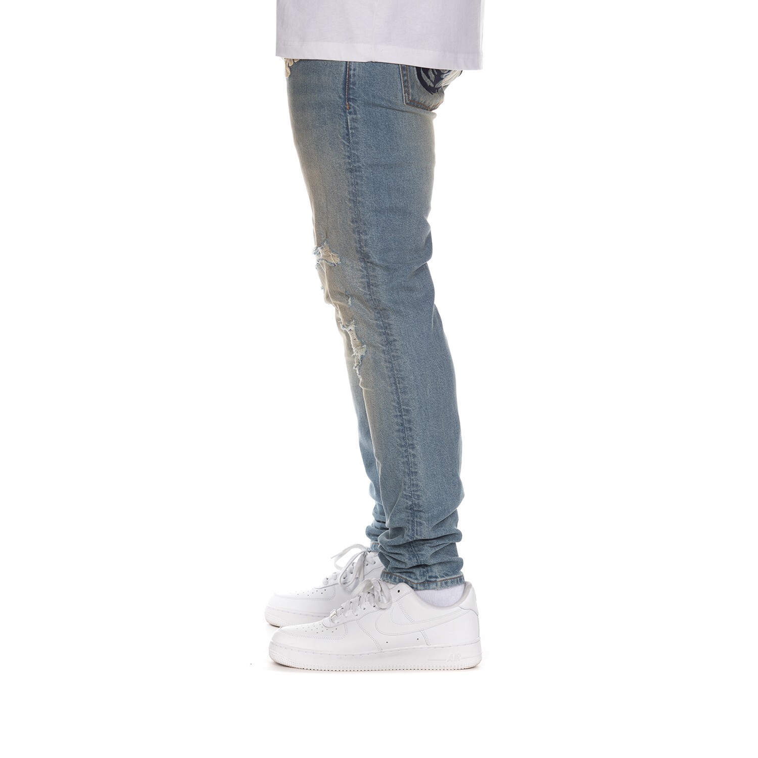 Pre-owned Billionaire Boys Club Clothing Men's Slim Fit Jeans In Ozone