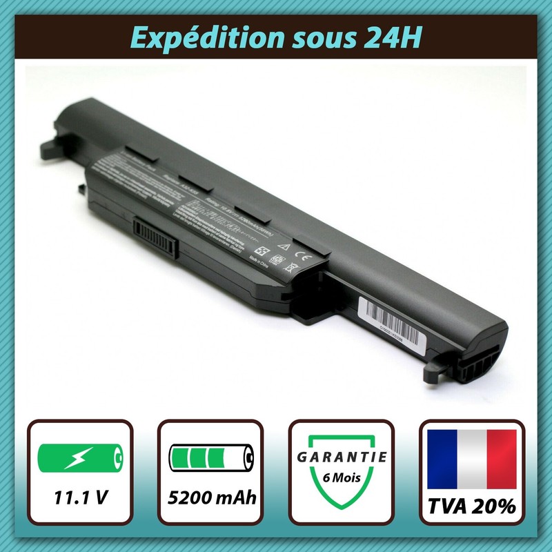 Batterie Compatible Pour Asus K75vj-Ty210h K75vm K75vm-3c 11.1v 5200mah