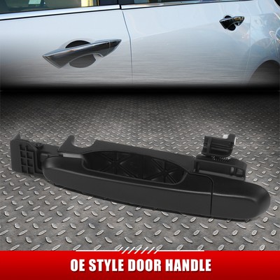 Для 06-11 Акцентная черная текстурированная Наружная ручка задней левой двери водителя без замочной скважины