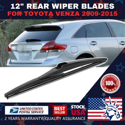 Waterproof  12''' Super Clean Windshield Rear Wiper Blade Set OEM # replace