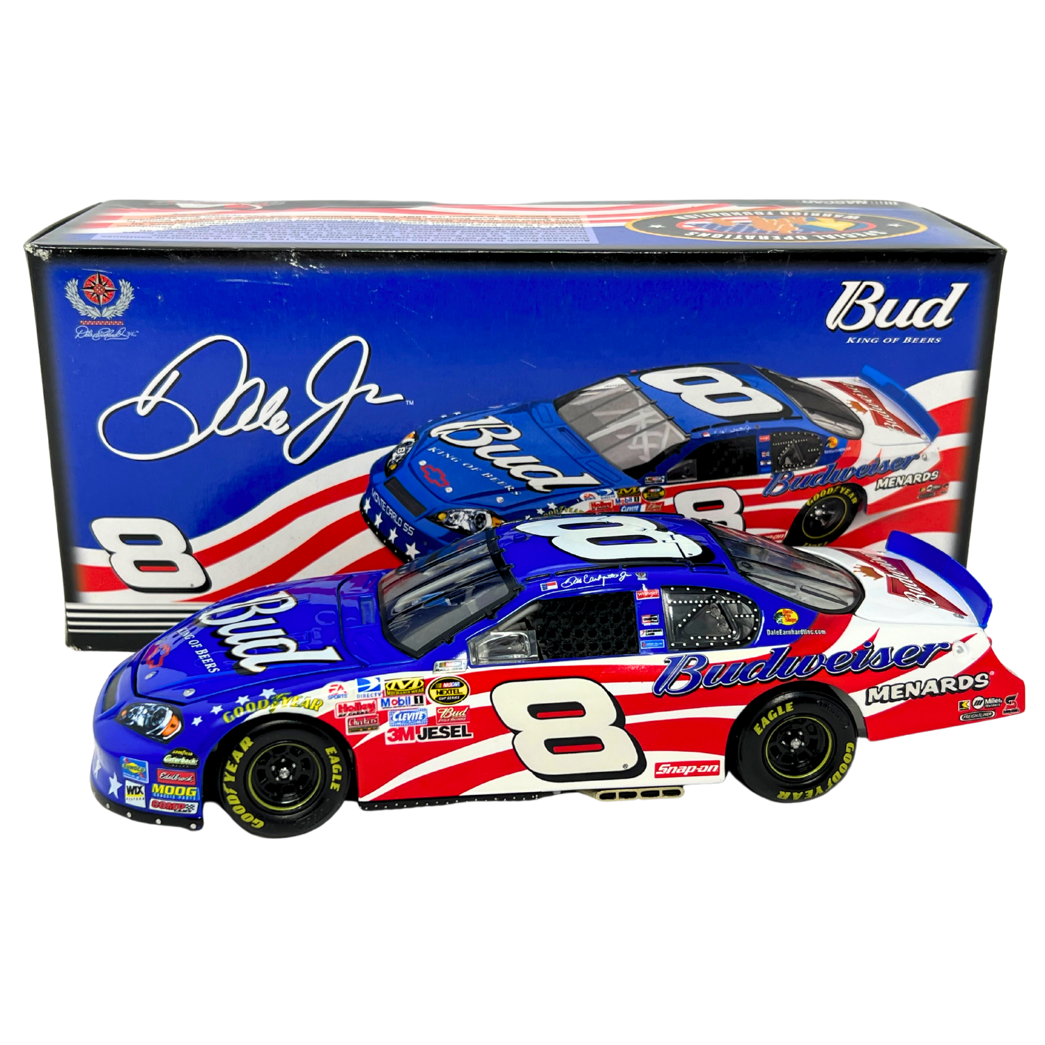 ミニカー #8 NASCAR 1/24 Dale Earnhardt Jr Dale Earnhardt Jr. Action Racing 2024 #8 Budweiser 1:24