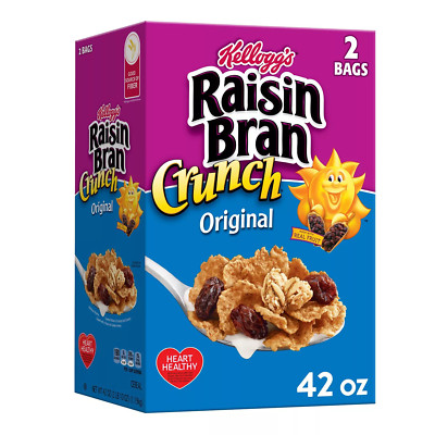 Raisin Bran Crunch Cereal (42 oz., 2 pk.) Great Price