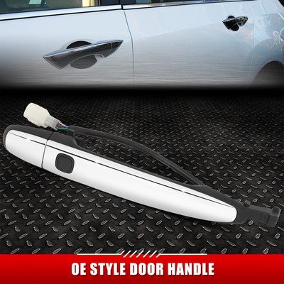 Для 03-11 GX470 4Runner Camry Черная/хромированная ручка передней правой двери с функцией Smart Entry