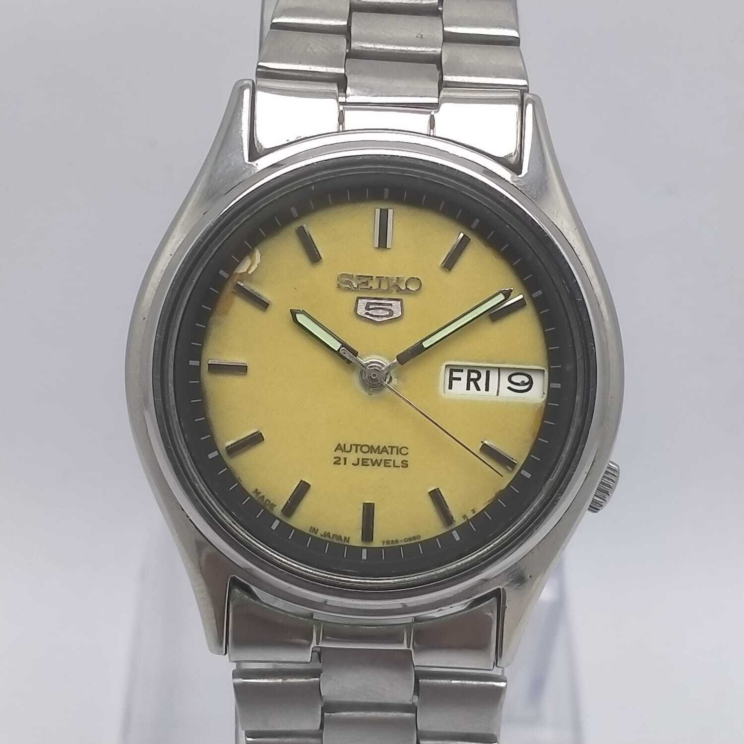 Seiko 5 Automatic 7S26-3100 Day/Date Vintage Men's Watch | eBay Seiko 5 Automatic 7S26-3100 Day/Date Vintage Men's Watch | eBay