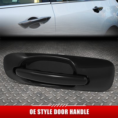 ДЛЯ 01-06 DODGE CARAVAN ЧЕРНАЯ ГЛАДКАЯ РУЧКА ДЛЯ ОТКРЫВАНИЯ ЗАДНЕЙ ЛЕВОЙ БОКОВОЙ ДВЕРИ без ЗАМОЧНОЙ СКВАЖИНЫ