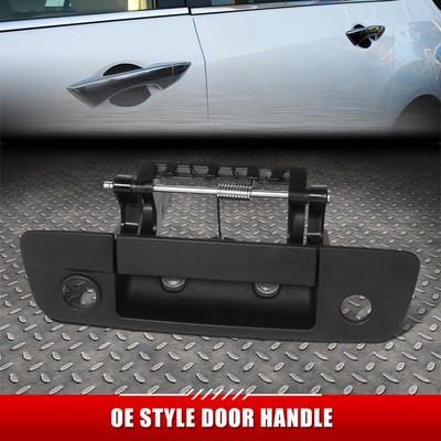 ДЛЯ 09-12 DODGE RAM 1500-3500 ТЕКСТУРИРОВАННАЯ ЧЕРНАЯ РУЧКА ЗАДНЕЙ ДВЕРИ БАГАЖНИКА С ОТВЕРСТИЕМ ДЛЯ КАМЕРЫ