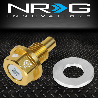 NRG NOP-400GD ДЛЯ BMW E30 E36 M12X1,5X17 ММ АЛЮМИНИЕВАЯ МАГНИТНАЯ ПРОБКА ДЛЯ СЛИВА МАСЛА ЗОЛОТИСТОГО ЦВЕТА