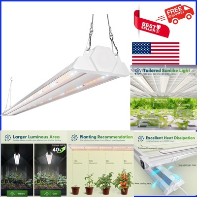 Versatile 4ft Sunlike LED Grow Light - Energy-efficient Solution for Home Garden