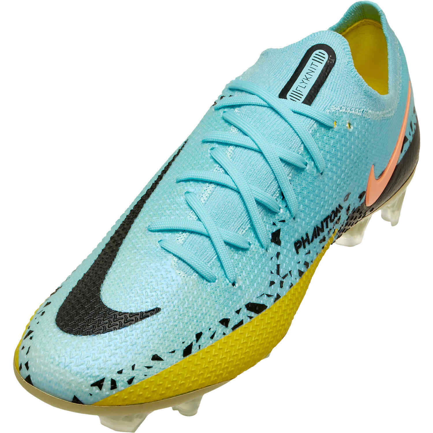 

Мужские футбольные кроссовки Nike Phantom GT2 Elite FG Glacier Ice Yellow CZ9890-407 размера 13, Синий, Nike Phantom GT2 Elite FG