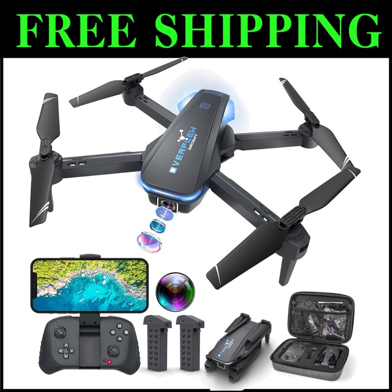 Family-Friendly Foldable Drone with 1080P Camera and Extended Flight Time