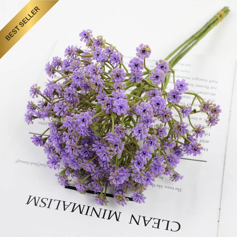 15 PCS Babys Breath Artificial Flowers Gypsophila Paniculata Faux Plant for DIY