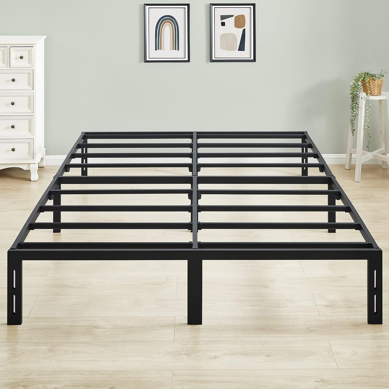 Quick Lock Heavy Duty Metal Platform Bed Mattress Foundation