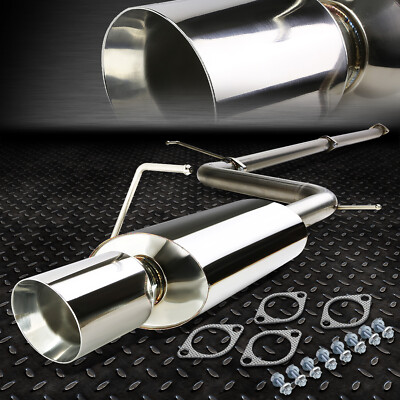 4-ЦИЛИНДРОВЫЙ НАКОНЕЧНИК ГЛУШИТЕЛЯ ВЫХЛОПНОЙ СИСТЕМЫ CATBACK ИЗ НЕРЖАВЕЮЩЕЙ СТАЛИ ДЛЯ 06-09 ECLIPSE 2.4 4G69