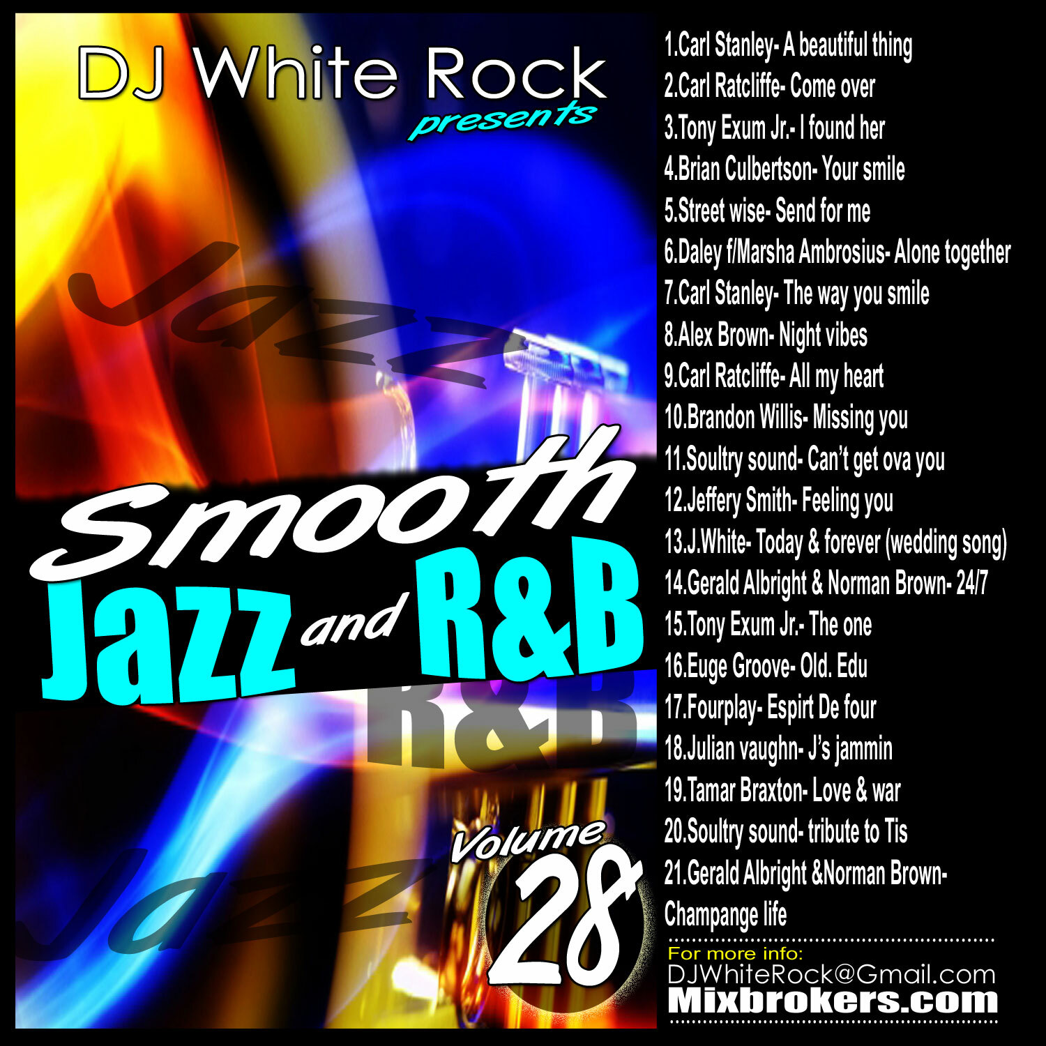 DJ White Rock Smooth Jazz & R&B Vol.28 | eBay